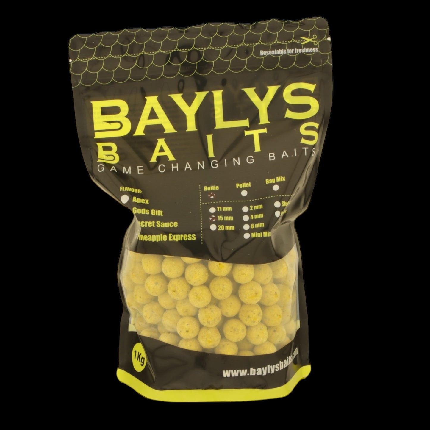 Baylys Baits Pineapple Express Boilie 1KG Freezer