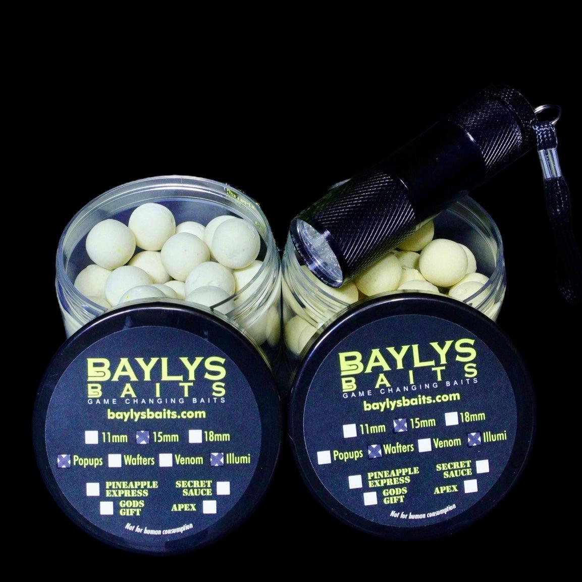 Illuminati Pop ups - Baylys Baits