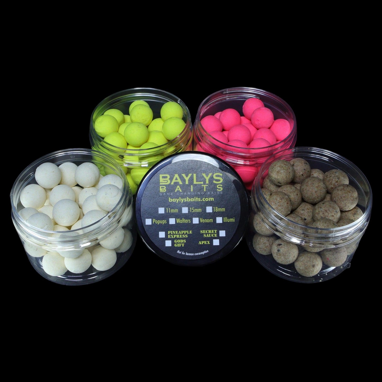 Secret Sauce Pop Ups - Baylys Baits