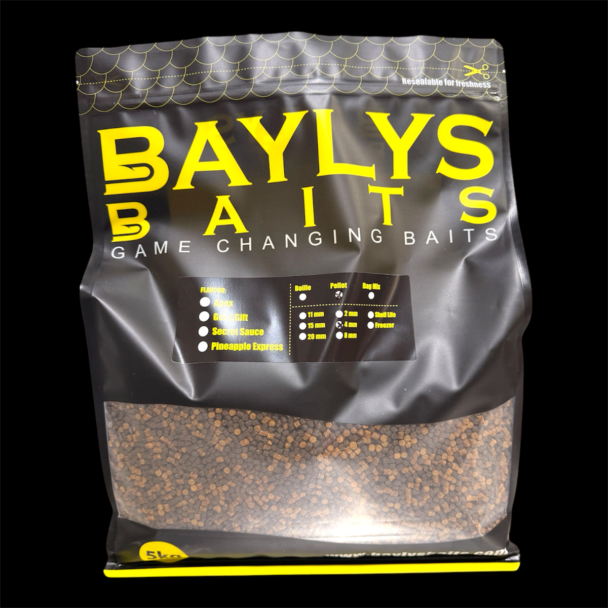 Baylys Baits Premium Pellets 5KG