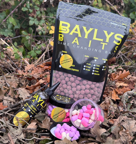 Limited Edition Ultimate Plum & Mulberry Bundle Deal – Bayly’s Baits
