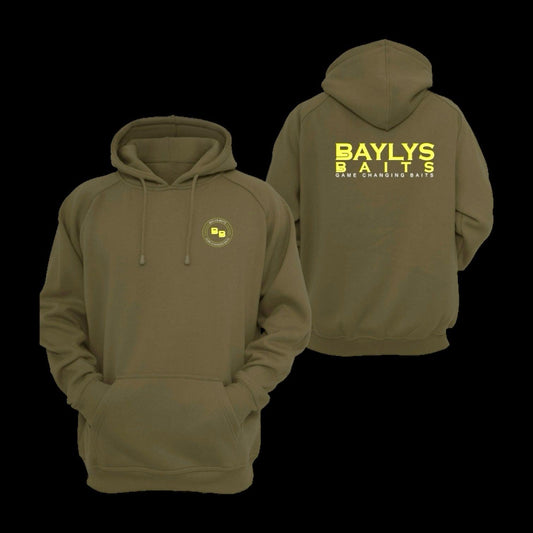 Baylys heavy hoodie with matching drawstrings - Baylys Baits 